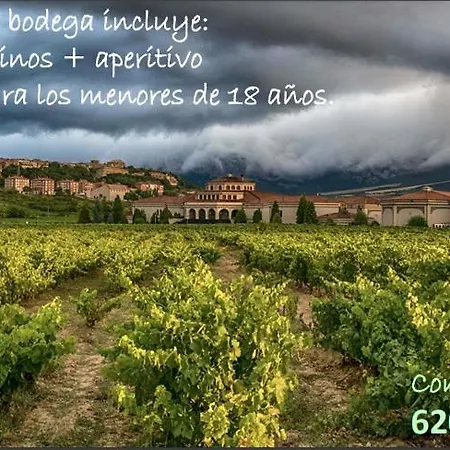 Villa La Puerta de viana, con desayuno y posibilidad Visita a bodega! Viana  Exterior foto
